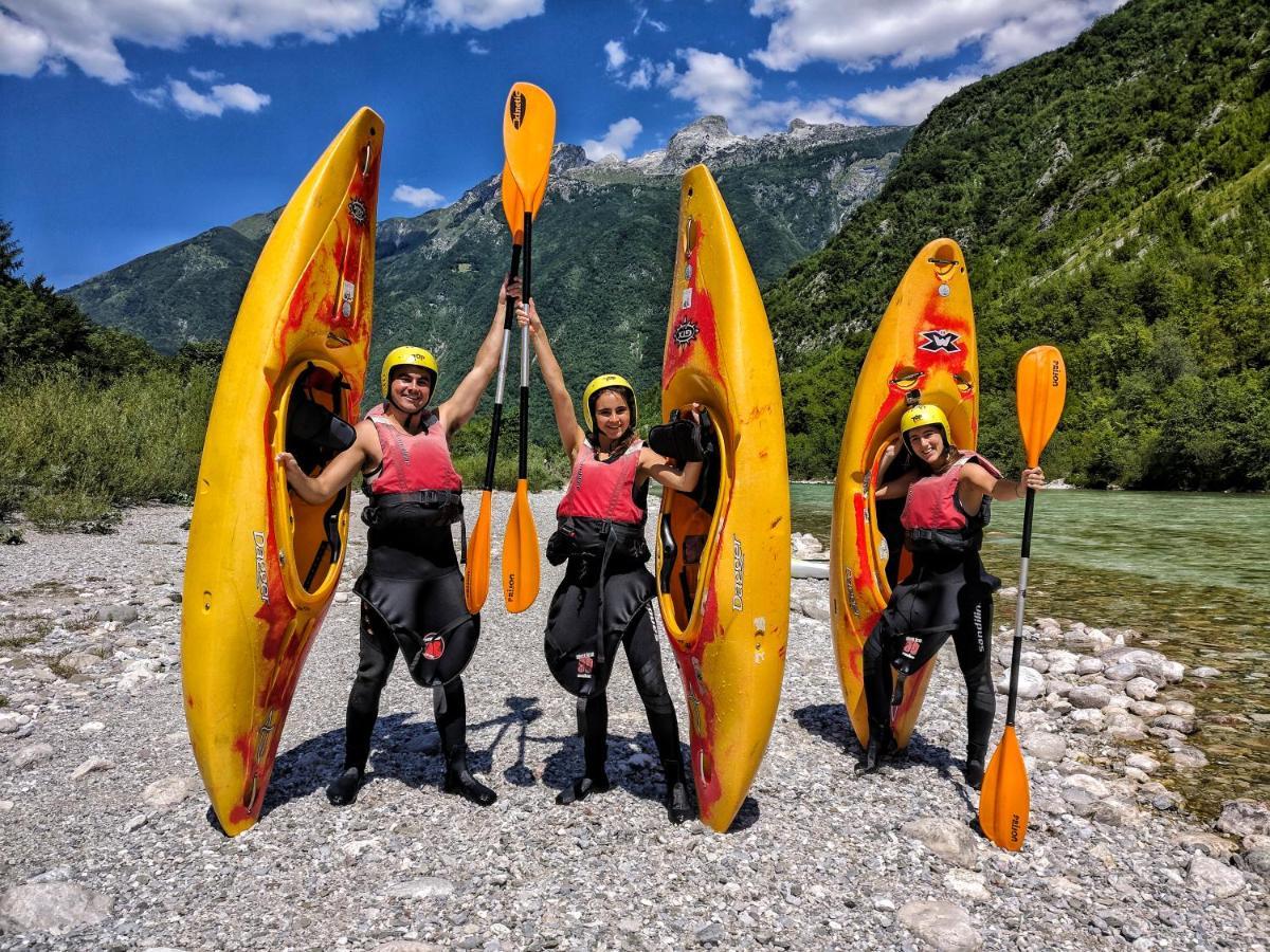 Top Rafting Center Bovec Bagian luar foto